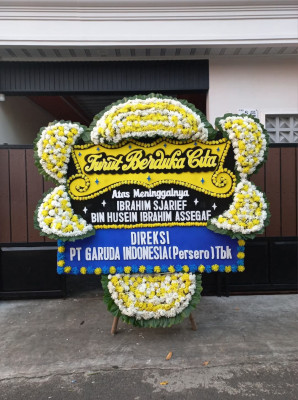 Papan Bunga Duka di Bagendung